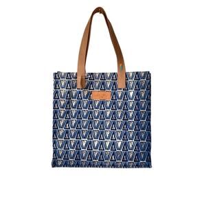 Ubuntu Life NWTs Blue Canvas Large Tote Bag
